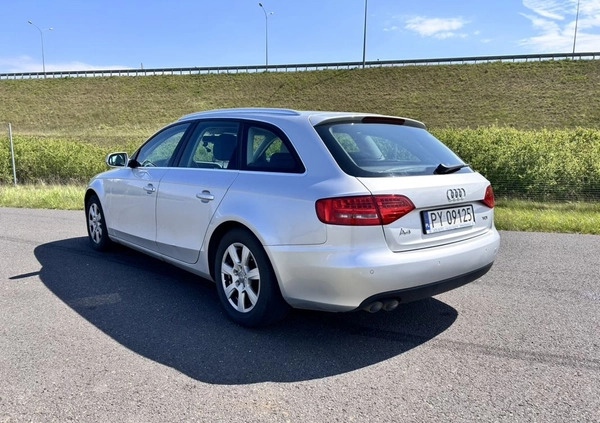 Audi A4 cena 39900 przebieg: 225810, rok produkcji 2011 z Poznań małe 172